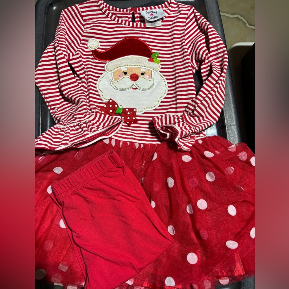Counting Daisies Santa Set